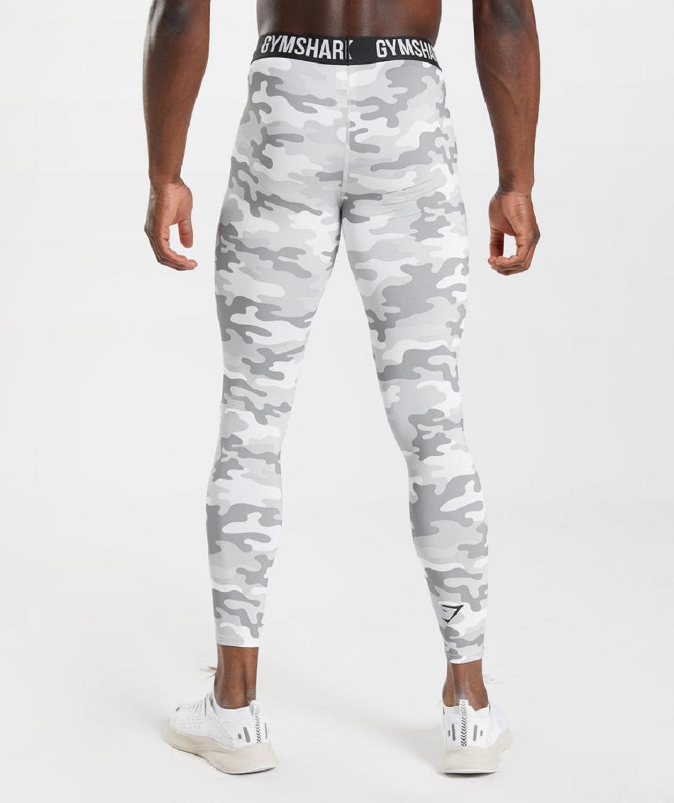 Leggins Gymshark Element Hombre Gris Claro | CO 3947HAP